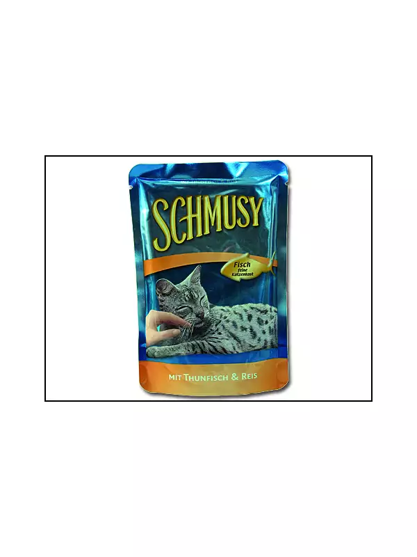 Kapsička Schmusy Nature Adult tuňák s rýží v želé 100g