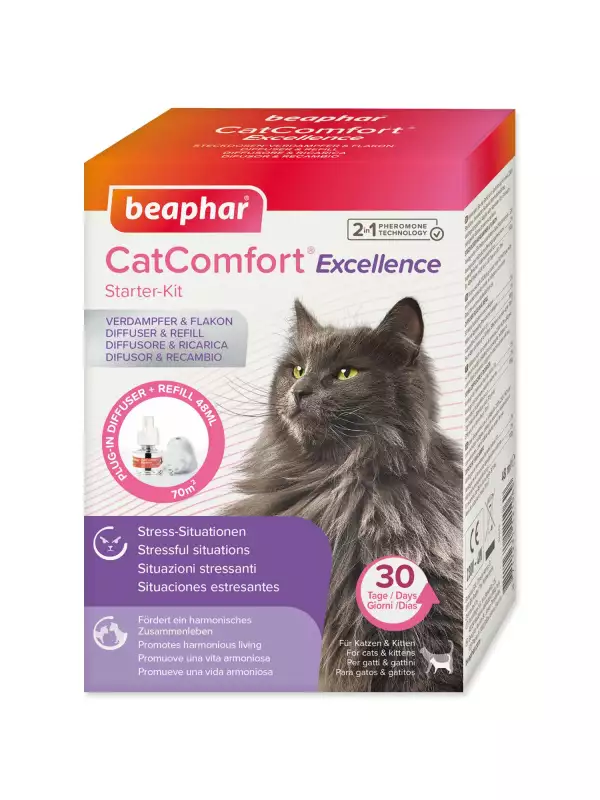 Difuzér CatComfort Excellence sada Kočka 48ml