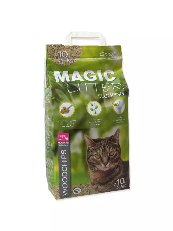 Kočkolit Magic Litter Woodchips 2,5 kg 10l