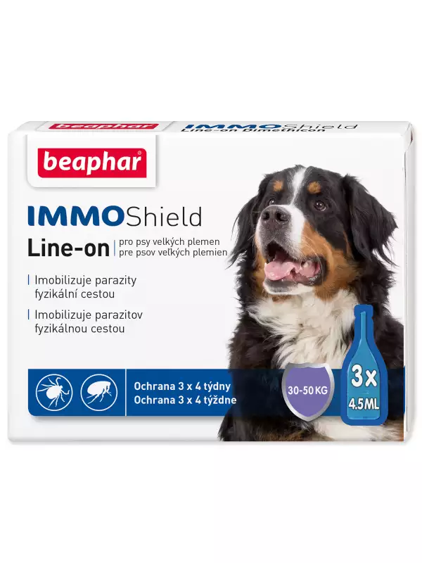 Pipeta Beaphar Line-on IMMO Shield pes L 3x4,5ml