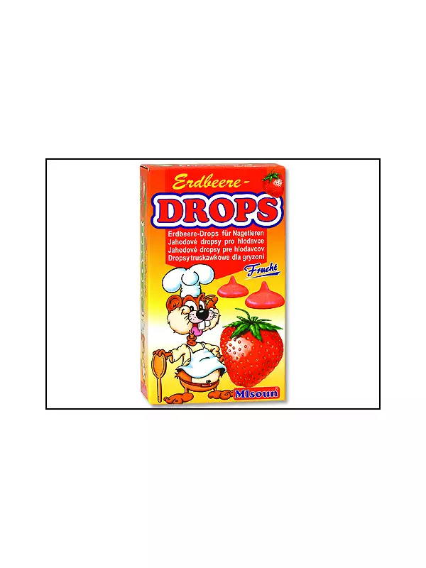 Pochoutka Dafiko Mlsoun jahodové dropsy 75g