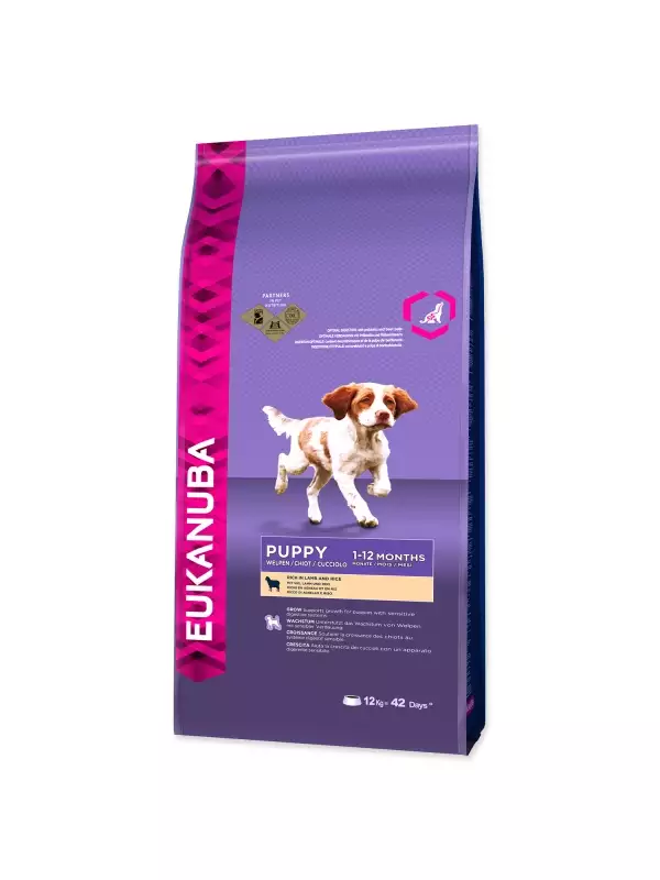 Krmivo EUKANUBA Puppy Large & Giant Lamb 12kg