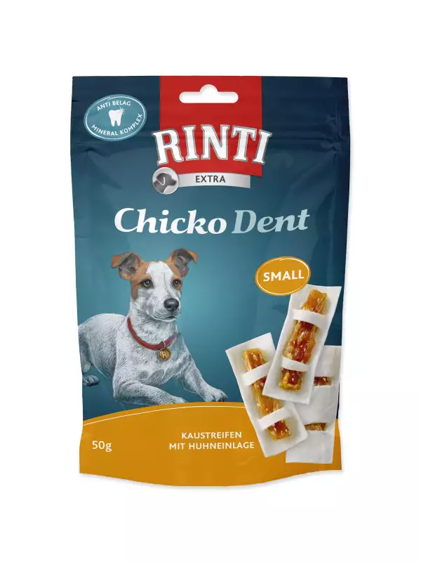 Pochoutka Rinti Small Chicko Dent kuře 50g