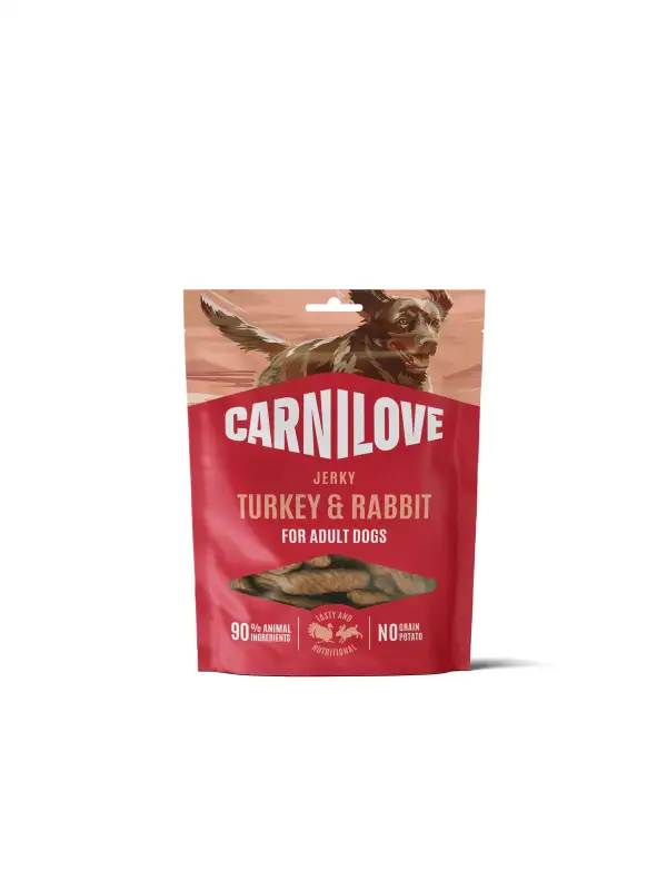 Carnilove Dog Jerky Turkey & Rabbit 100 g