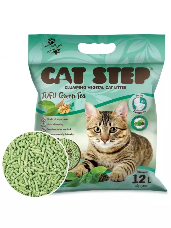 Cat Step Tofu Green Tea 5,4kg