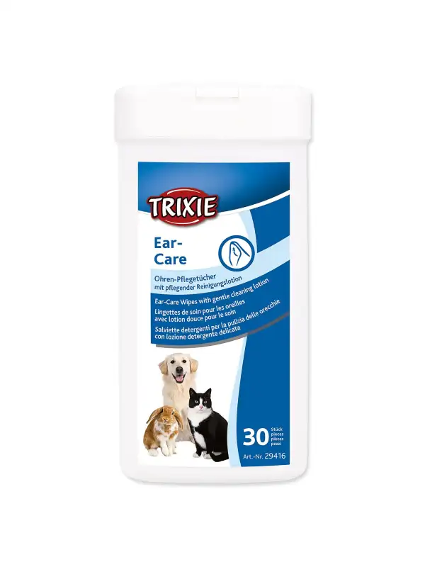 Ubrousky Trixie ušní 30ks