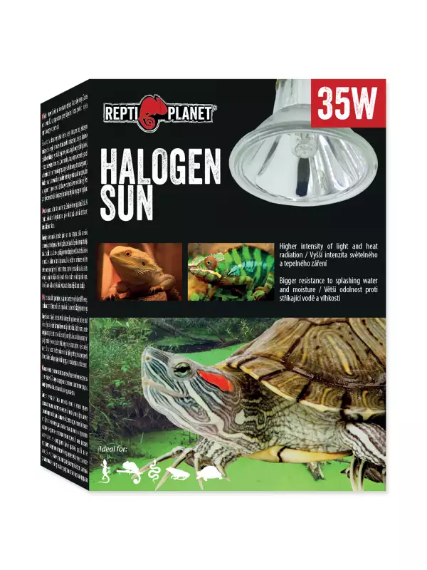 Žárovka Repti Planet Halogen Sun 35W