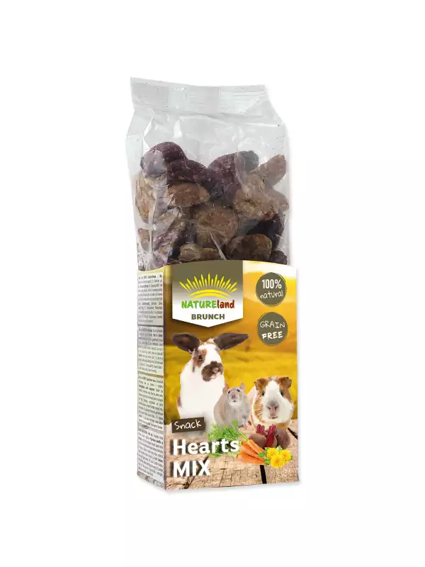 Pochoutka Nature Land Brunch srdíčka mix 150g