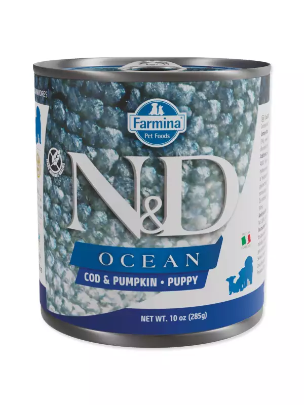 Konzerva N&D Puppy Ocean Cod & Pumpkin 285g
