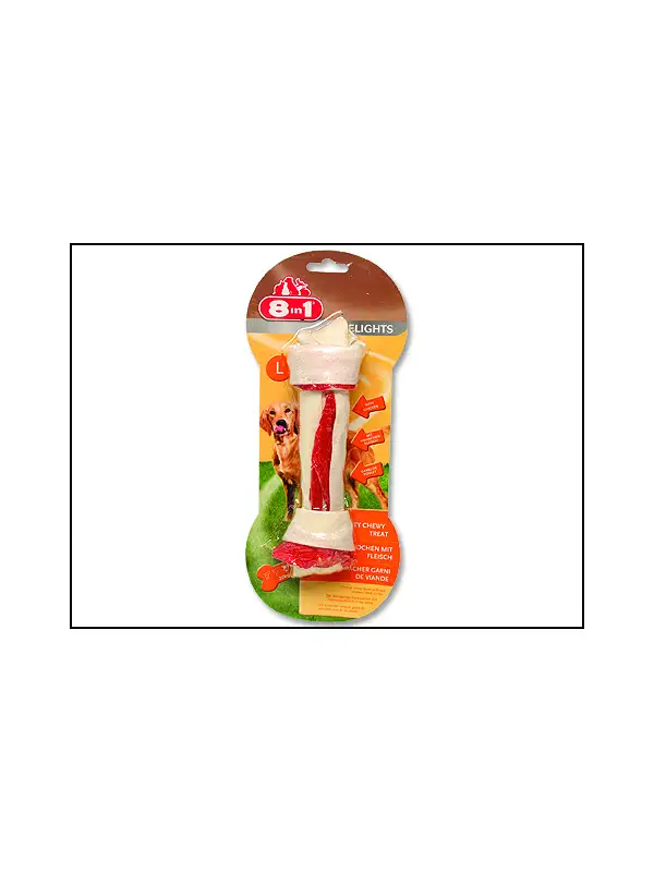 Pochoutka 8in1 Delights kost žvýkací L 
