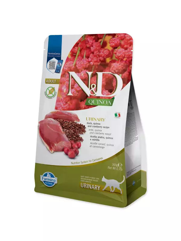 Krmivo N&D Cat Quinoa Urinary Duck 0,3kg