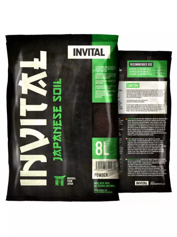 INVITAL Japanese Soil 8l Powder japonský substrát (dříve Platinum Soil)