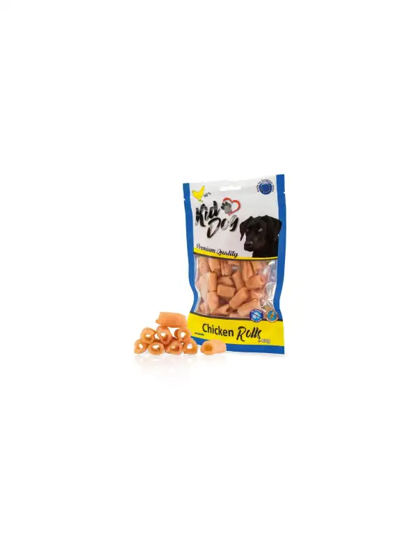 KIDDOG kuřecí trubičky řezané 80 g