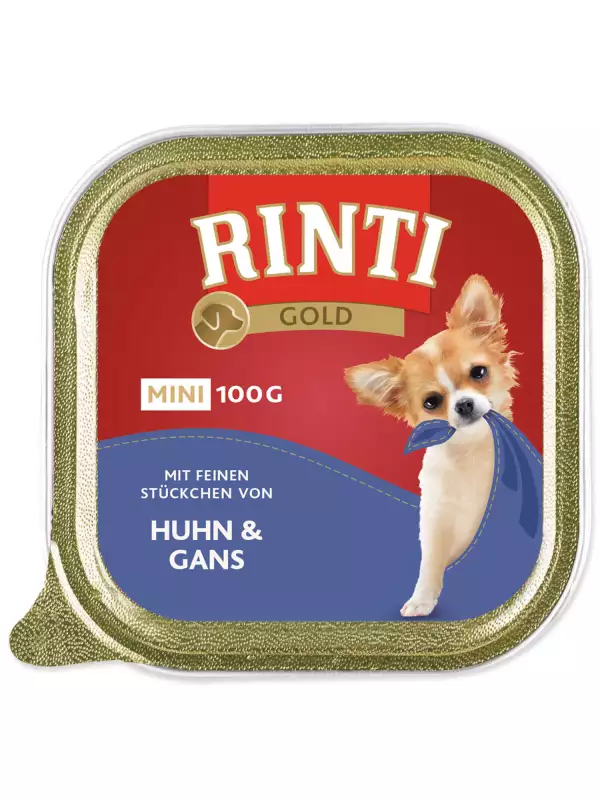 Vanička Rinti Gold Adult Mini kuře a husa 100g