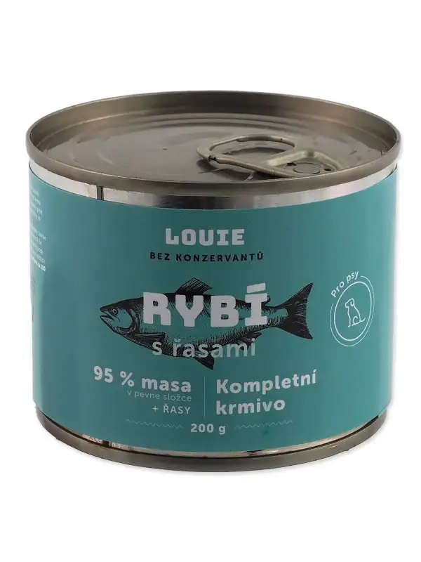 Konzerva LOUIE rybí s řasami 200g