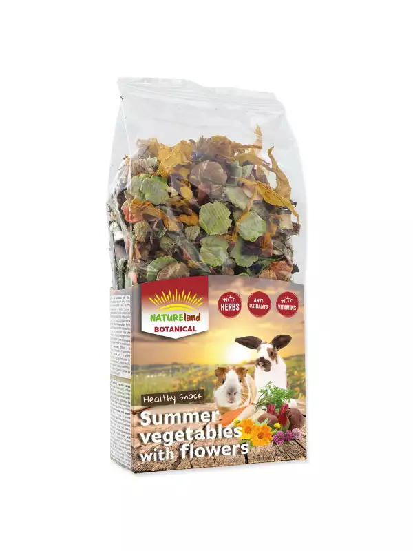 Pochoutka Nature Land Botanical letní zelenina s květy 100g