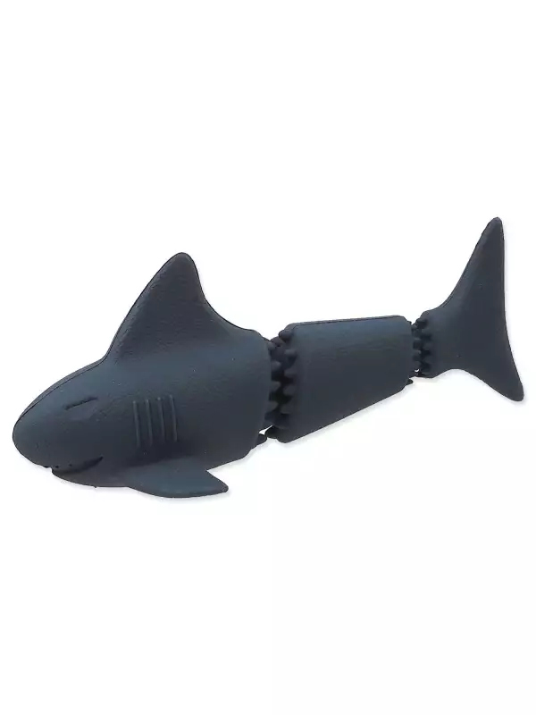 Hračka Dog Fantasy Sea Natural Toy žralok guma modrá 18,5cm