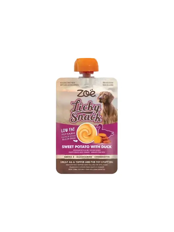 Pochoutka Zoë Licky Snack batáty s kachním masem, 85 g