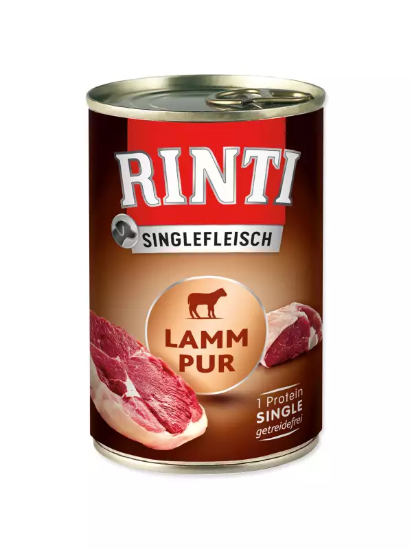 Konzerva Rinti Sensible PUR Adult jehně 400g