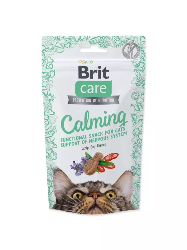 Pochoutka Brit Care Cat Snack Calming 50g