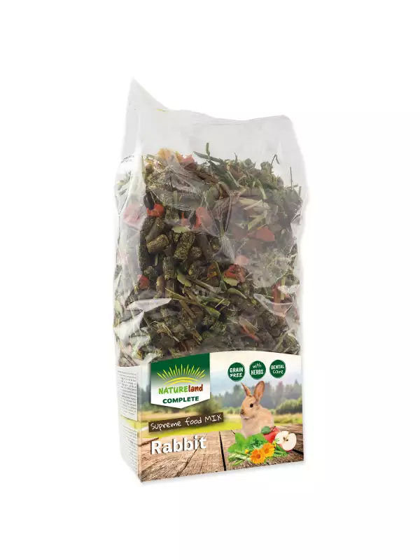 Krmivo Nature Land Complete pro králíky a zakrslé králíky 1,4kg