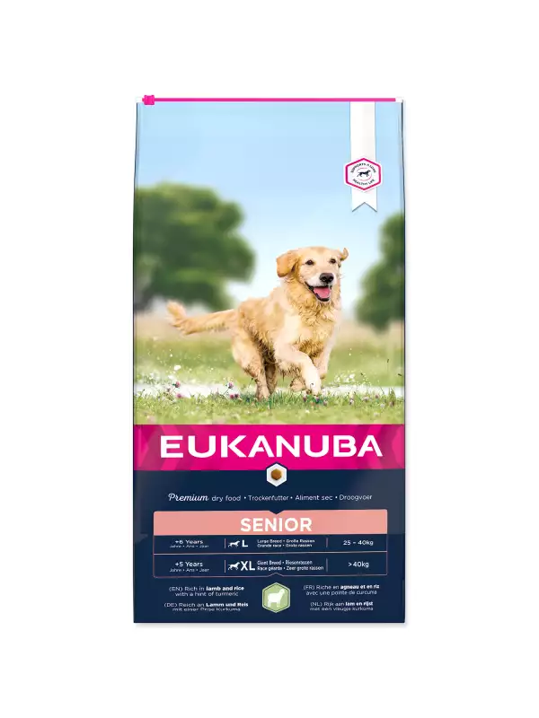 Krmivo EUKANUBA Senior Large & Giant Lamb 12kg