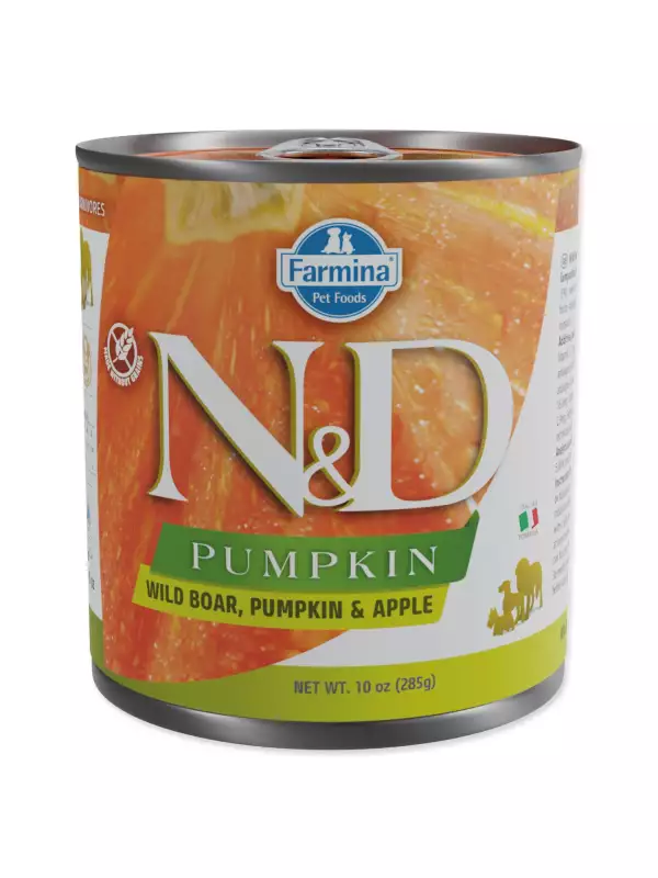 Konzerva N&D Dog Wild Boar, Pumkin & Apple 285g