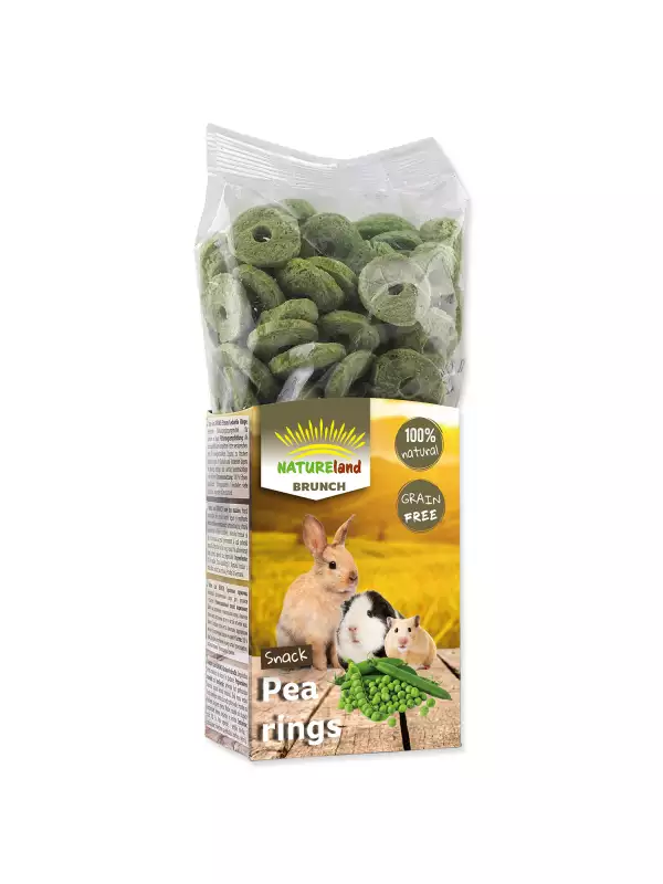 Pochoutka Nature Land Brunch hráškové kroužky 100g