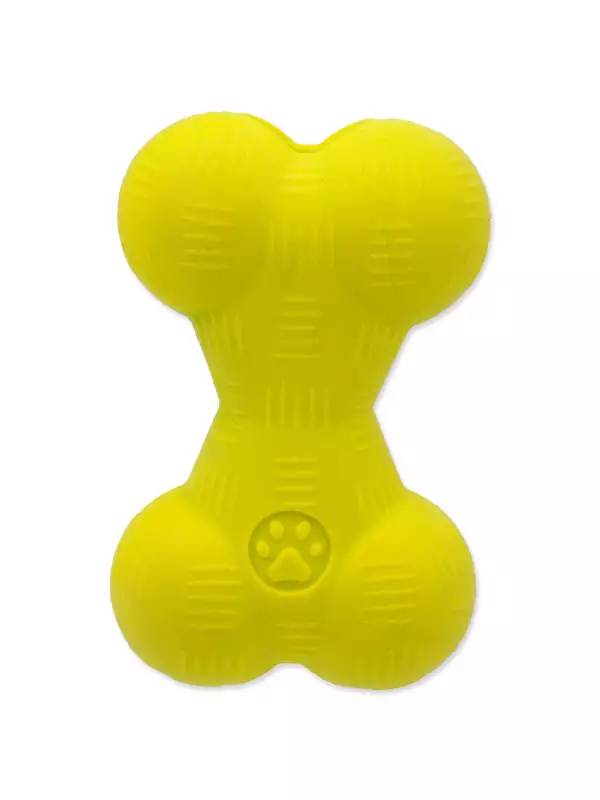 Hračka DOG FANTASY Strong Foamed kost guma 13,9 cm (1ks)