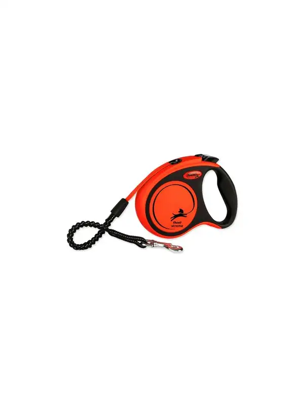 Vodítko Flexi Xtreme páska L oranžové 8m