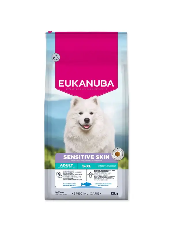 Krmivo EUKANUBA Special Care Sensitive Skin 12kg