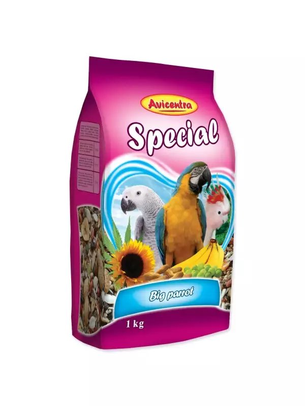 Krmivo Avicentra Speciál velký papoušek 1kg