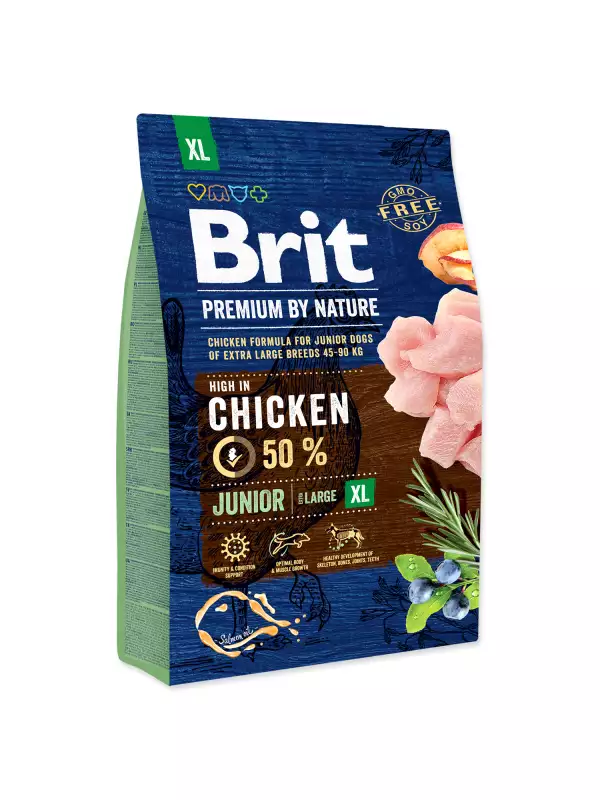 Krmivo Brit Premium by Nature Junior XL 3kg