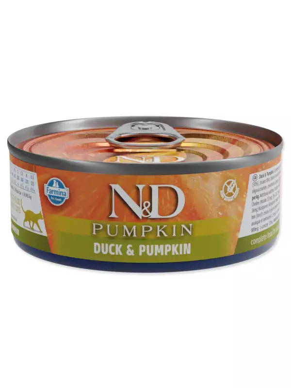 Konzerva N&D Cat Duck & Pumpkin 70g