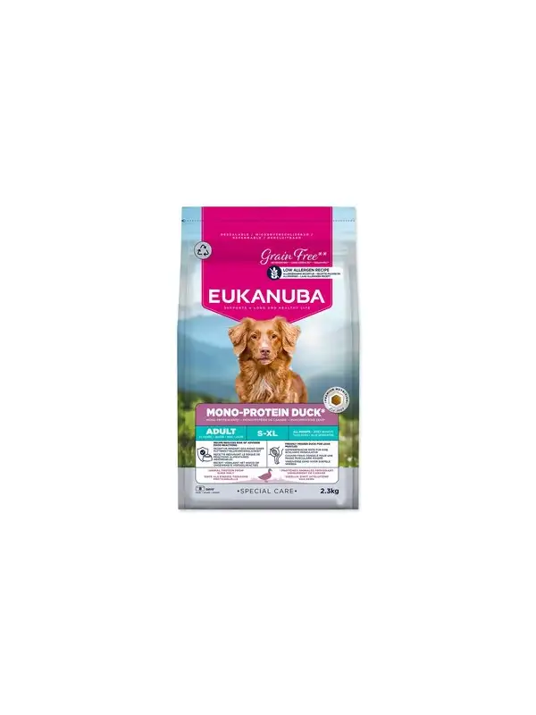 Krmivo EUKANUBA Special Care Adult Mono Protein Duck 2,3kg