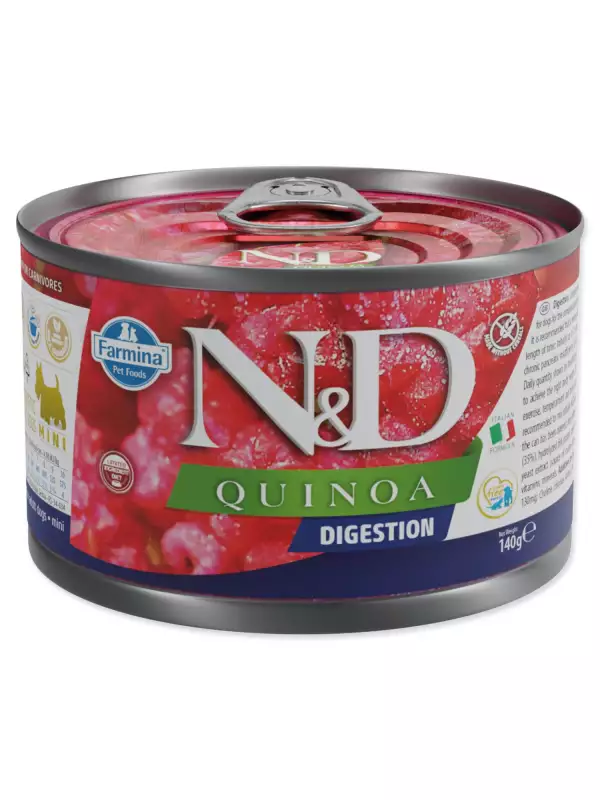 Konzerva N&D Dog Quinoa Digestion 140g