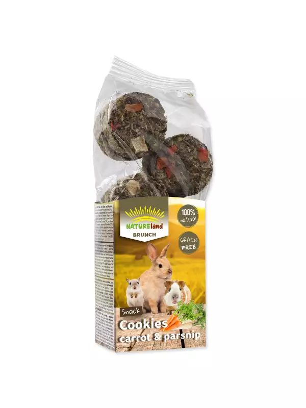 Pochoutka Nature Land Brunch sušenky s mrkví a pastinákem 120g