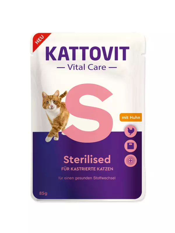 Kapsička Kattovit Vital Care Sterilized kuře 85g