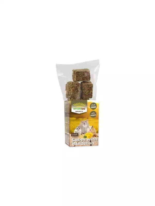 Pochoutka Nature Land Brunch celozrnné kostky s pampeliškou 90g