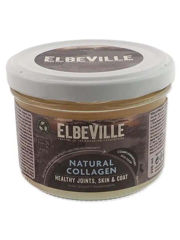 Sklenice Elbeville Dog Healthy Joints, Skin & Coat, Natural Collagen 220ml