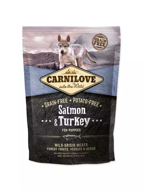 Krmivo Carnilove Puppy Salmon & Turkey 1,5kg