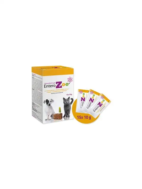 Gel Enterozoo detoxikační sáček 15x10g