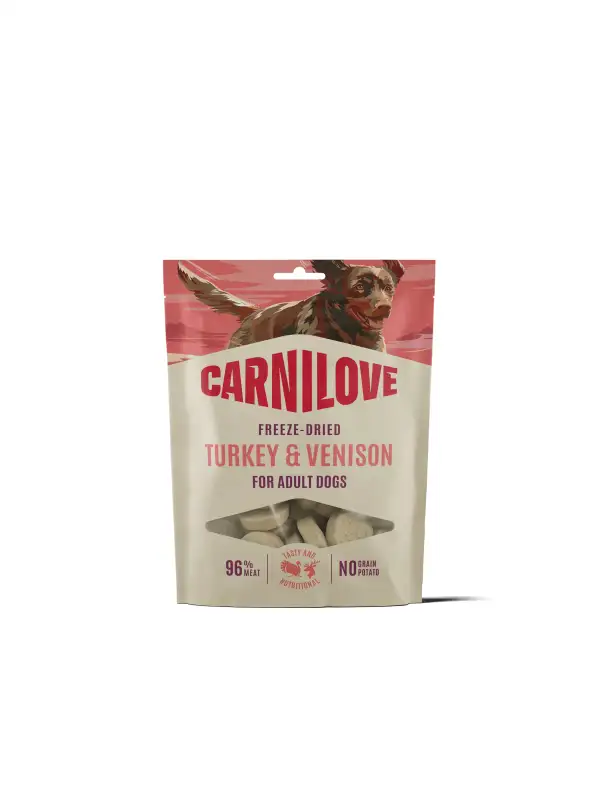 Carnilove Dog Freeze Dried Turkey & Venison 60 g