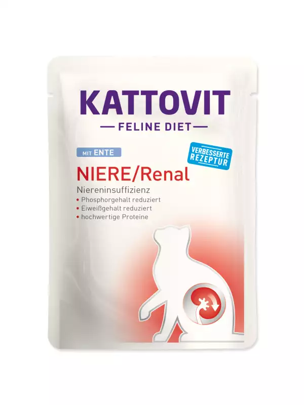 Kapsička Kattovit Niere/Renal kachna 85g