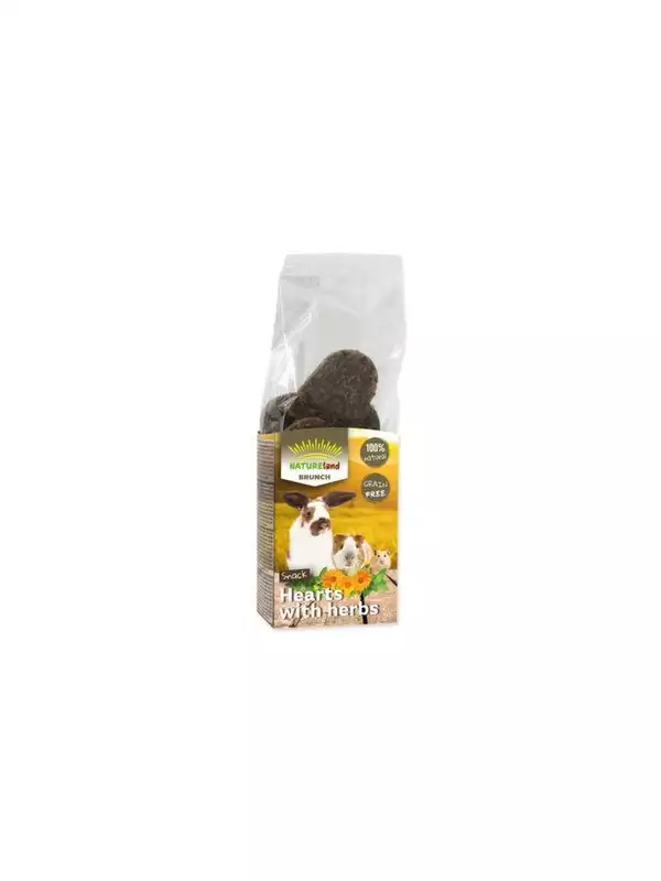 Pochoutka Nature Land Brunch srdíčka s bylinkami 105g