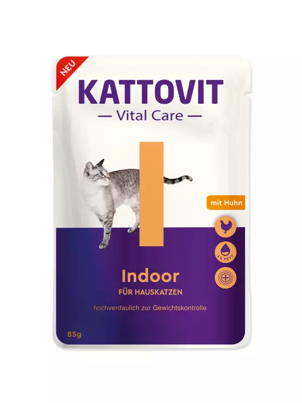 Kapsička Kattovit Vital Care Indoor kuře 85g
