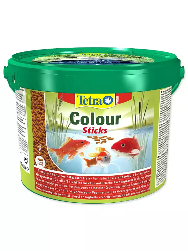 Krmivo Tetra Pond Colour Sticks 10l