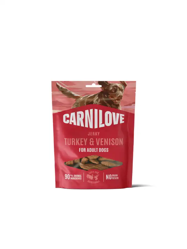 Carnilove Dog Jerky Turkey with Venison 100 g