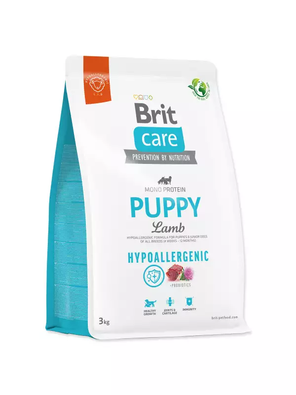 Krmivo Brit Care Dog Hypoallergenic Puppy Lamb 3kg