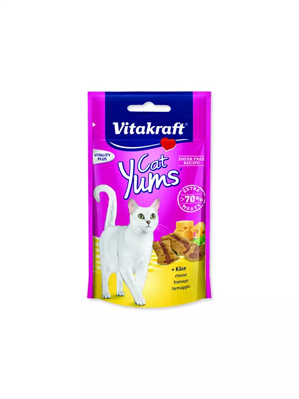 Pochoutka Vitakraft Cat Yums se sýrem 40g